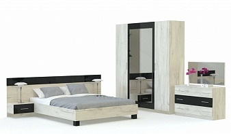 Спальня Соната 2.0 BMS серого цвета