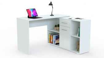Угловой письменный стол с ящиками Компакт BMS по индивидуальному размеру