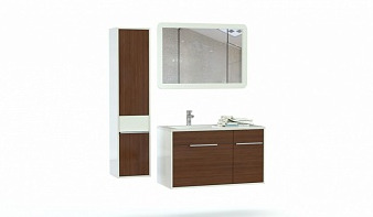 Мебель для ванной Рокси 1 BMS комплект с зеркалом и шкафом