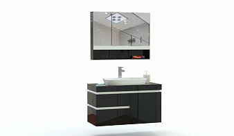 Комплект для ванной Клиф 5 BMS комплект с тумбой, раковиной, зеркалом