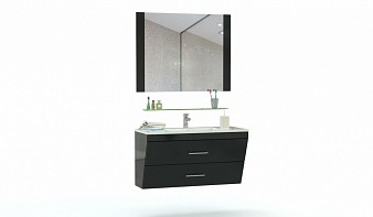 Мебель для ванной Мона 6 BMS комплект с тумбой, раковиной, зеркалом