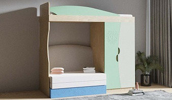 Кровать с диваном Арло 3 BMS со шкафом