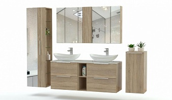 Комплект для ванной Коломбо 4 BMS с зеркалом