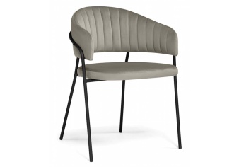 Стул на металлокаркасе Лукас с подлокотниками