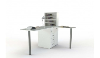 Угловой маникюрный стол Ора BMS по индивидуальному размеру