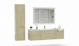 Комплект для ванной Ольви 4 BMS комплект с тумбой, раковиной, зеркалом