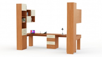Письменный угловой стол для двоих Роки 16 BMS по индивидуальному размеру