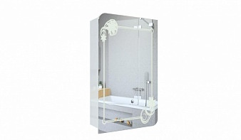 Зеркало в ванную комнату Ньют 10 BMS шириной 50 см