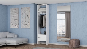 Стеллаж для одежды Мирта 31 BMS из ЛДСП