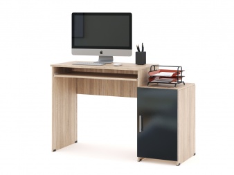 Компьютерный стол Робин глянец 5 BMS по индивидуальному размеру