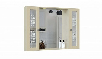 Зеркало для ванной комнаты Электра 4 BMS с 2 шкафчиками