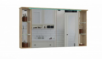Зеркало для ванной комнаты Пьеро 2 BMS с 2 шкафчиками