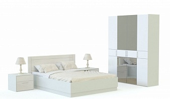 Спальня Амели 3 BMS серого цвета
