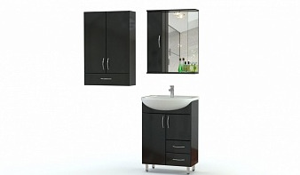 Мебель для ванной Гарри 3 BMS черная