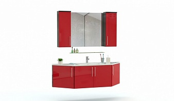 Комплект для ванной комнаты Пирс 5 BMS красная