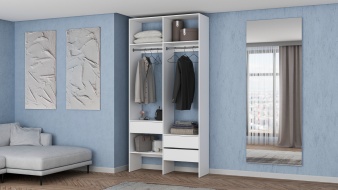 Стеллаж для одежды Мирта 43 BMS из ЛДСП