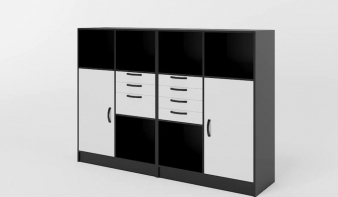 Комплект офисных шкафов для документов ШДК14 BMS по индивидуальному заказу