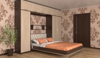 Двуспальная Шкаф-кровать трансформер Долли 46 BMS