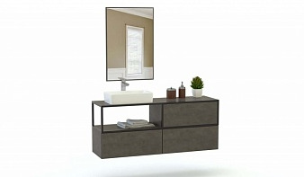 Мебель для ванной Биттер 19 BMS с накладной раковиной
