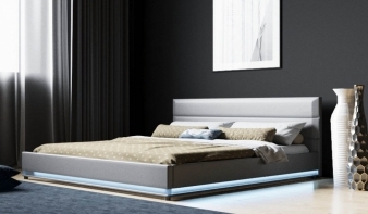 Двуспальная кровать с подсветкой Мари-10