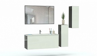 Мебель для ванной Ницца 1 BMS комплект с зеркалом и шкафом