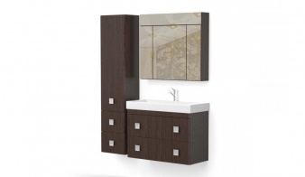 Мебель для ванной Квадро 80 BMS по индивидуальному размеру