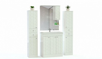 Мебель для ванной Медея 4 BMS комплект с зеркалом и шкафом