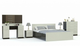 Спальня Прага-2 BMS серого цвета