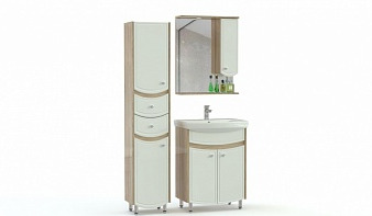 Мебель для ванной Клора 2 BMS комплект с тумбой, раковиной, зеркалом