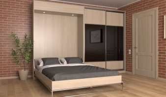 Двуспальная Шкаф-кровать трансформер Челси BMS