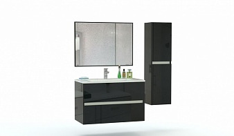 Мебель для ванной Ника 3 BMS комплект с тумбой, раковиной, зеркалом