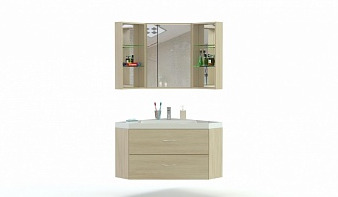 Мебель для ванной Клора 4 BMS комплект с тумбой, раковиной, зеркалом