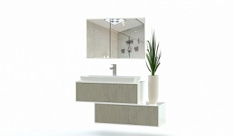 Комплект для ванной Шайн 2 BMS комплект с тумбой, раковиной, зеркалом