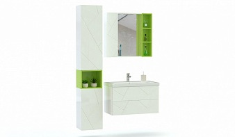 Мебель для ванной Альта 3 BMS комплект с зеркалом и шкафом