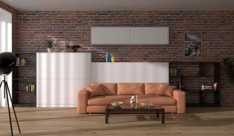 Горизонтальная Шкаф-кровать с диваном Лофти BMS