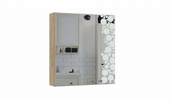 Зеркало для ванной комнаты Нокс 6 BMS с 2 шкафчиками