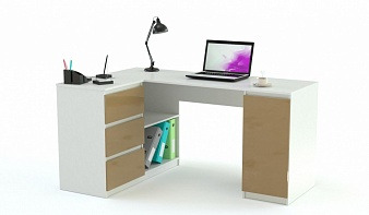 Угловой компьютерный стол Элен 10 BMS по индивидуальному размеру