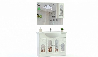 Комплект для ванной Клиф 2 BMS комплект с тумбой, раковиной, зеркалом