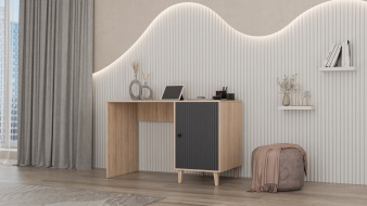 Прямой Стол письменный Брукс 5 BMS