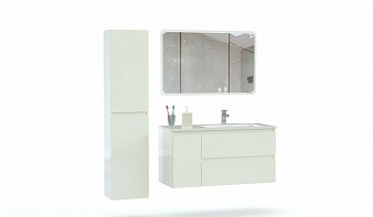 Мебель для ванной Мона 5 BMS комплект с зеркалом и шкафом