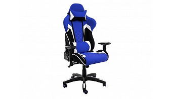 Кресло игровое Prime синего цвета