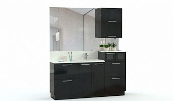 Мебель для ванной комнаты Опен 3 BMS черная