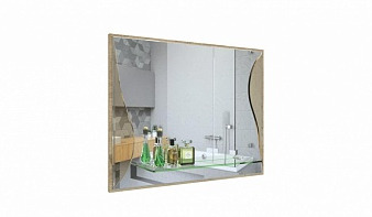 Зеркало для ванной Диалог 10 BMS широкое