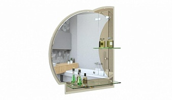 Зеркало в ванную комнату Дуо 6 BMS индивидуальный размер
