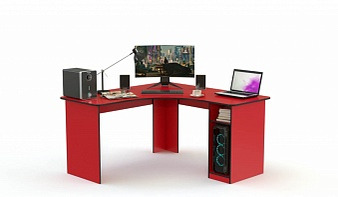Геймерский стол Фараон-2 BMS красного цвета