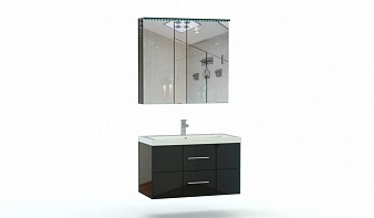 Мебель для ванной Линда 1 BMS хай-тек