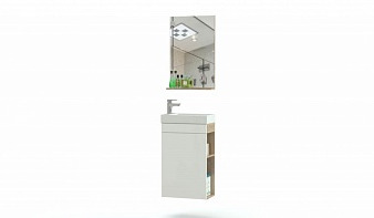 Мебель для ванной Смитти 2 BMS белого цвета