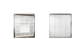 Распродажа - Шкаф распашной Интарс 4А (2400*2400*300) (2400х2400х300)