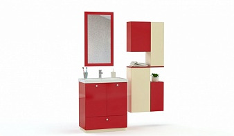 Мебель для ванной Папайя 3 BMS красная