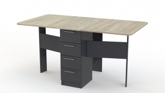 Кухонный стол СТКН-5 черного цвета BMS